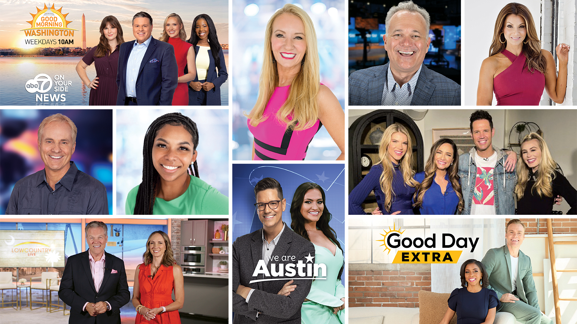 Smiling woman holds a heart at Sinclair Lifestyle TV